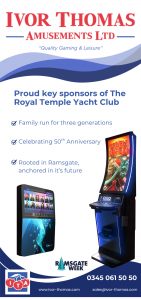Ivor Thomas proud key sponsors of The Royal Temple Yacht Club